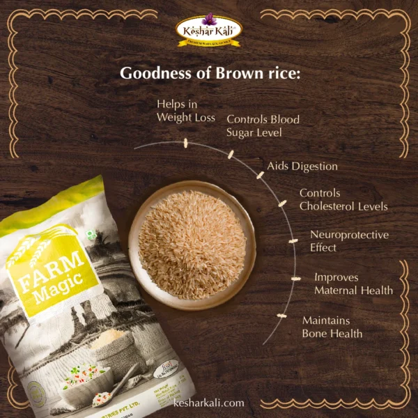 Organic brown rice