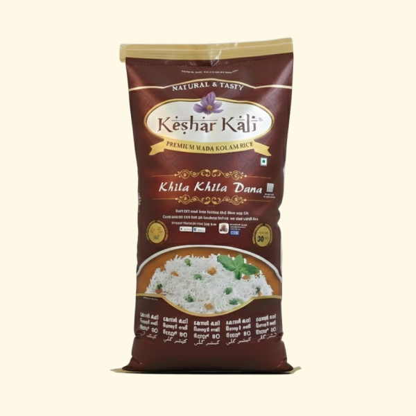 Keshar Kali Premium Wada Kolam Rice 30 KG bag