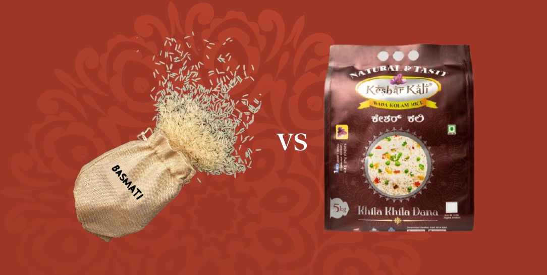 Basmati vs non-basmati rice