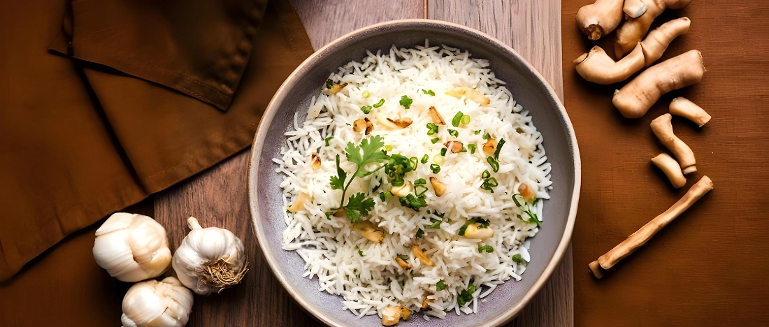 Garlic rice recipe