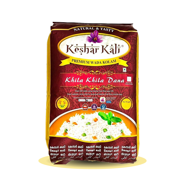 Keshar Kali Premium Wada Kolam Rice 30 KG bag