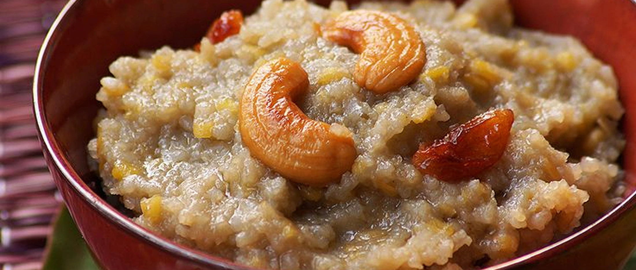 Sweet pongal recipe