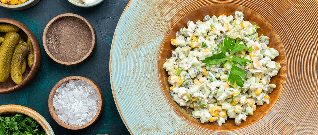 Greek Yogurt Lemon Rice with Herbs