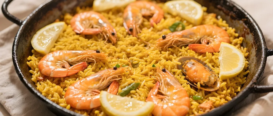 image of Spanish-Style Shrimp & Rice